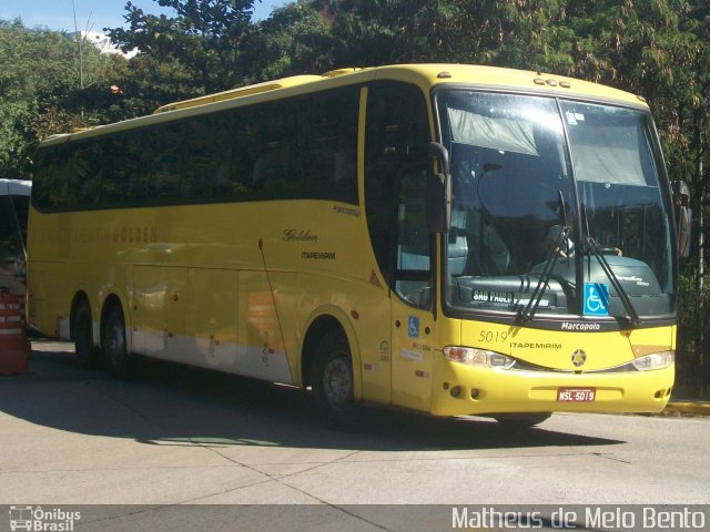Viação Itapemirim 5019 na cidade de São Paulo, São Paulo, Brasil, por Matheus de Melo Bento. Número da foto: #3503428.
