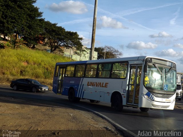 Univale Transportes U-0110 na cidade de Belo Horizonte, Minas Gerais, Brasil, por Adão Raimundo Marcelino. ID da foto: 3505829.