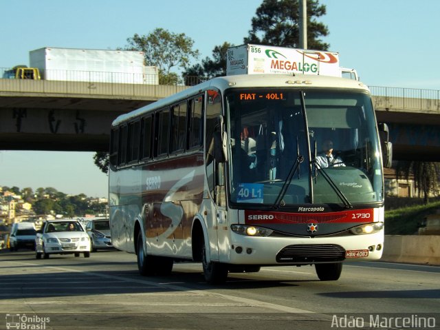 Viação Serro 1730 na cidade de Belo Horizonte, Minas Gerais, Brasil, por Adão Raimundo Marcelino. ID da foto: 3506108.