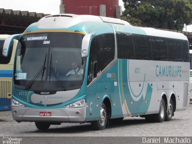 Auto Viação Camurujipe 4312 na cidade de Vitória da Conquista, Bahia, Brasil, por Daniel  Machado. Número da foto: #3505763.