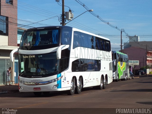 Auto Viação Catarinense 3535 na cidade de Cascavel, Paraná, Brasil, por Alexandre Rodrigo. Número da foto: #3505543.