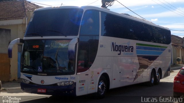 Nogueira Turismo 6500 na cidade de Cordisburgo, Minas Gerais, Brasil, por Lucas Gustavo Silva. ID da foto: 3506051.