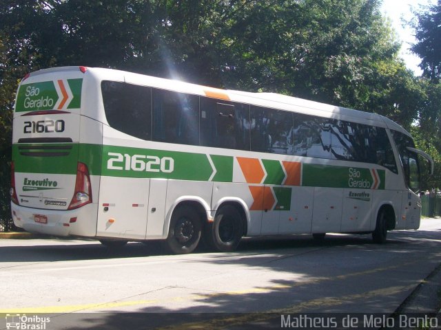 Cia. São Geraldo de Viação 21620 na cidade de São Paulo, São Paulo, Brasil, por Matheus de Melo Bento. Número da foto: #3504565.
