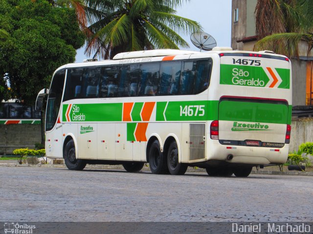 Cia. São Geraldo de Viação 14675 na cidade de Eunápolis, Bahia, Brasil, por Daniel  Machado. Número da foto: #3505740.