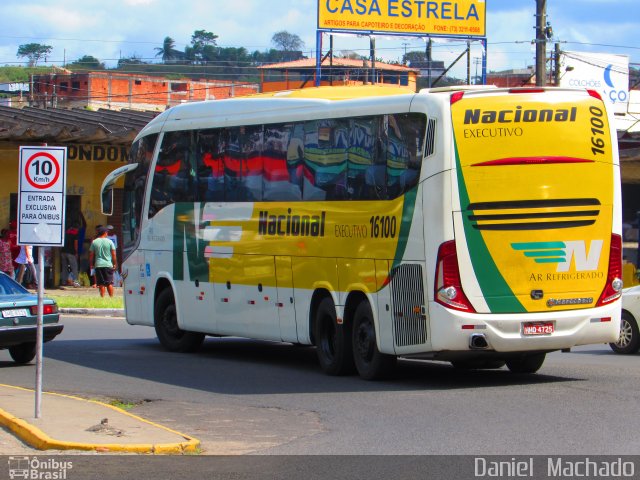 Viação Nacional 16100 na cidade de Itabuna, Bahia, Brasil, por Daniel  Machado. ID da foto: 3505727.