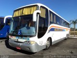 Alfa Luz Viação Transportes 3800 na cidade de Caldas Novas, Goiás, Brasil, por João Paulo Guimarães Silva. Número da foto: #:id.
