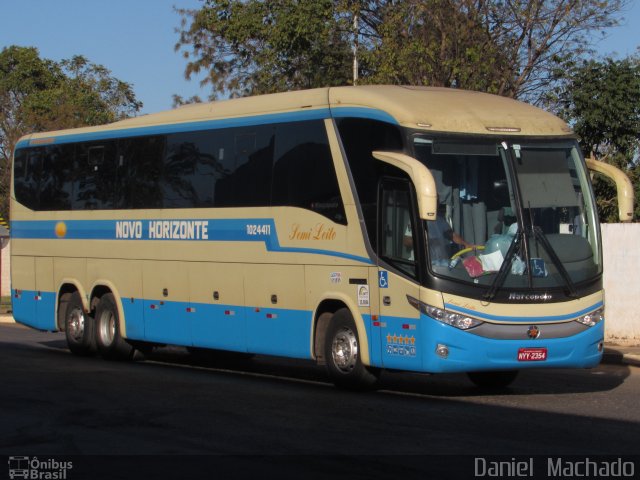 Viação Novo Horizonte 1024411 na cidade de Barreiras, Bahia, Brasil, por Daniel  Machado. Número da foto: #3507894.