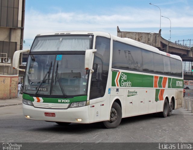 Cia. São Geraldo de Viação 11700 na cidade de Rio de Janeiro, Rio de Janeiro, Brasil, por Lucas Lima. Número da foto: #3507780.