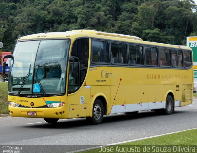 Viação Itapemirim 8515 na cidade de Barra do Piraí, Rio de Janeiro, Brasil, por José Augusto de Souza Oliveira. ID da foto: 3507813.