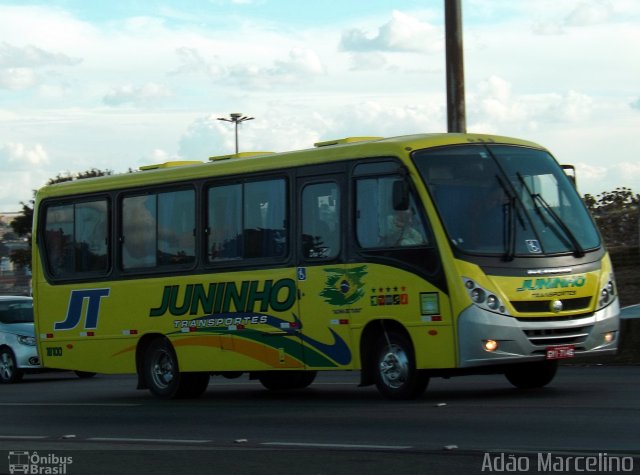 Juninho Turismo 18100 na cidade de Belo Horizonte, Minas Gerais, Brasil, por Adão Raimundo Marcelino. ID da foto: 3507897.