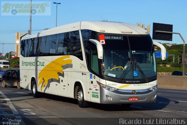 Empresa Cruz 49303 na cidade de São Paulo, São Paulo, Brasil, por Ricardo Luiz. Número da foto: #3506581.