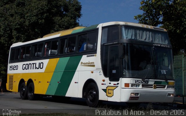 Empresa Gontijo de Transportes 15120 na cidade de São Paulo, São Paulo, Brasil, por Cristiano Soares da Silva. ID da foto: 3508109.