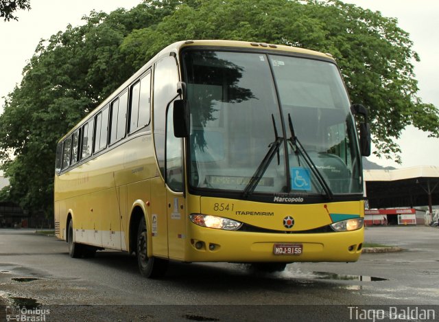 Viação Itapemirim 8541 na cidade de Vitória, Espírito Santo, Brasil, por Tiago Baldan. Número da foto: #3508064.
