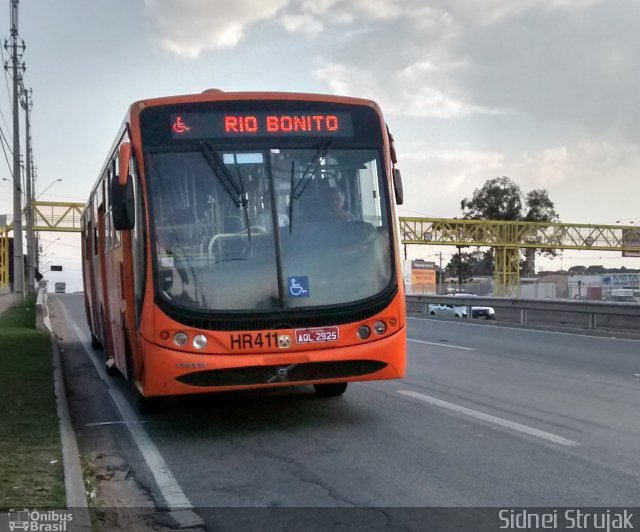 Auto Viação Redentor HR411 na cidade de Curitiba, Paraná, Brasil, por Sidnei Machado Strujak. ID da foto: 3507417.