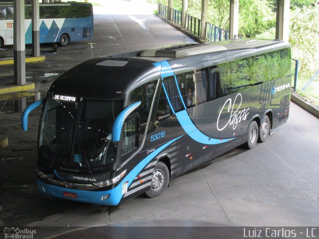 Empresa de Ônibus Nossa Senhora da Penha 53019 na cidade de Recife, Pernambuco, Brasil, por Luiz Carlos de Santana. Número da foto: #3507425.