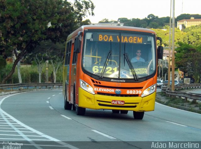 Viação Novo Retiro 88239 na cidade de Belo Horizonte, Minas Gerais, Brasil, por Adão Raimundo Marcelino. Número da foto: #3507954.