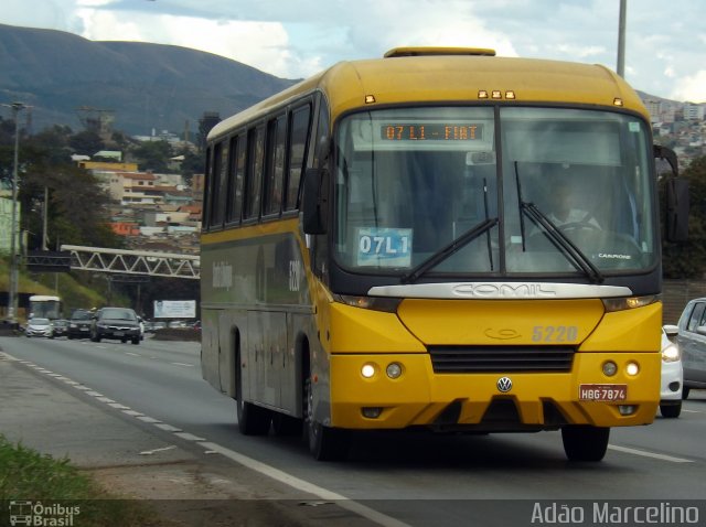 Viação Santa Edwiges 5220 na cidade de Belo Horizonte, Minas Gerais, Brasil, por Adão Raimundo Marcelino. ID da foto: 3509821.