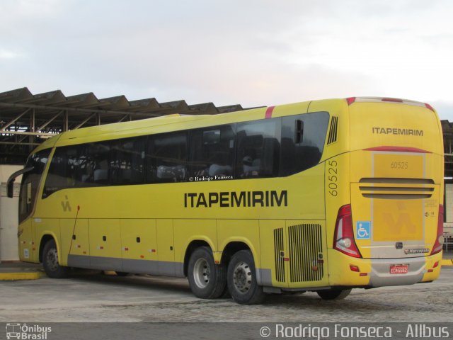 Viação Itapemirim 60525 na cidade de Messias, Alagoas, Brasil, por Rodrigo Fonseca. Número da foto: #3510077.