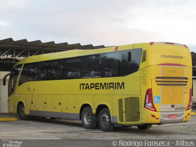 Viação Itapemirim 60525 na cidade de Messias, Alagoas, Brasil, por Rodrigo Fonseca. ID da foto: 3510077.