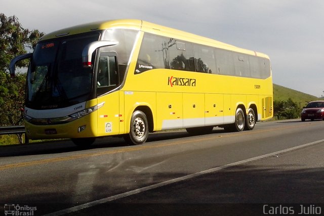 Kaissara - Viação Caiçara 15009 na cidade de Casimiro de Abreu, Rio de Janeiro, Brasil, por Carlos Julio. Número da foto: #3509969.