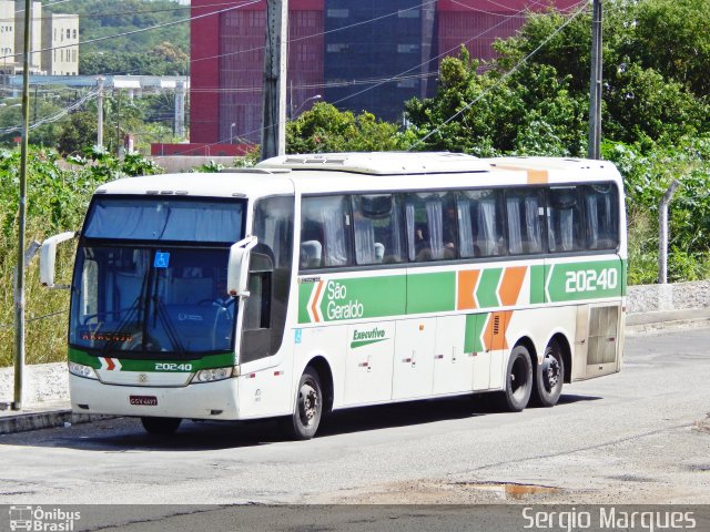 Cia. São Geraldo de Viação 20240 na cidade de Aracaju, Sergipe, Brasil, por Sergio Marques . Número da foto: #3509428.