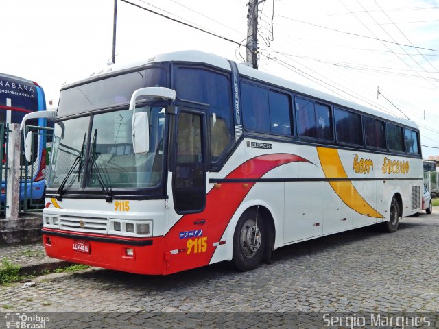 Viação Bom Sucesso 9115 na cidade de Aracaju, Sergipe, Brasil, por Sergio Marques . Número da foto: #3508563.