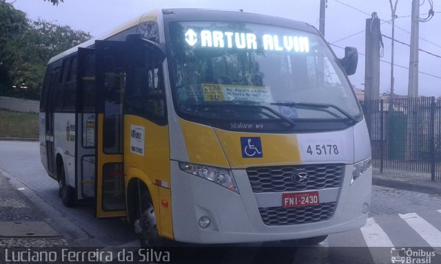 Allianz Transportes 4 5178 na cidade de São Paulo, São Paulo, Brasil, por Luciano Ferreira da Silva. ID da foto: 3472361.