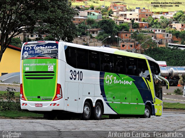 GS Turismo 3910 na cidade de João Monlevade, Minas Gerais, Brasil, por Antonio Carlos Fernandes. ID da foto: 3472614.