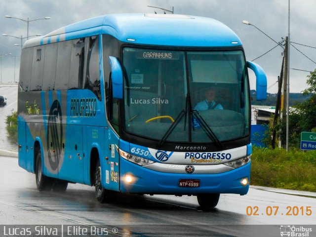 Auto Viação Progresso 6550 na cidade de Jaboatão dos Guararapes, Pernambuco, Brasil, por Lucas Silva. Número da foto: #3473261.