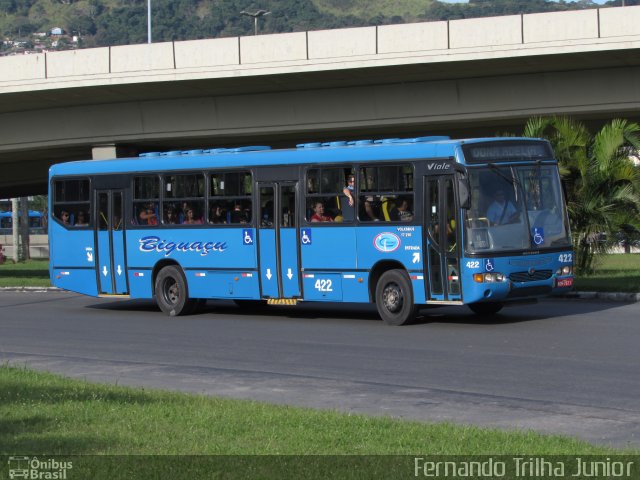 Biguaçu Transportes Coletivos Administração e Participação 422 na cidade de Florianópolis, Santa Catarina, Brasil, por Fernando Trilha Junior. ID da foto: 3472872.