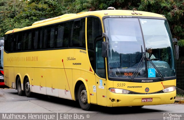 Viação Itapemirim 5559 na cidade de São Paulo, São Paulo, Brasil, por Matheus Henrique. Número da foto: #3511798.