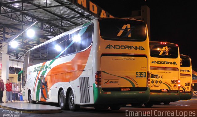 Empresa de Transportes Andorinha 5350 na cidade de Presidente Prudente, São Paulo, Brasil, por Emanuel Corrêa Lopes. Número da foto: #3512531.