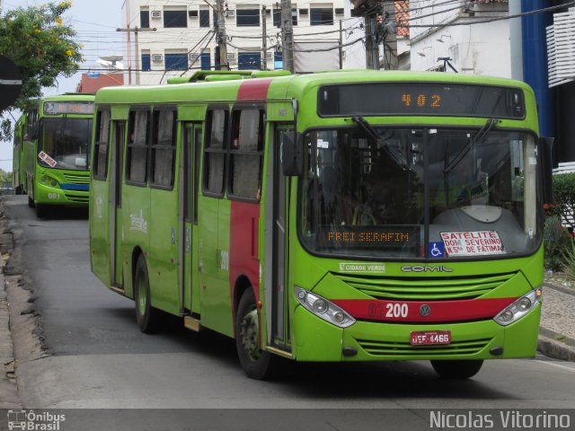 Transporte Coletivo Cidade Verde 03200 na cidade de Teresina, Piauí, Brasil, por Nícolas Vitorino Lopes. ID da foto: 3511034.