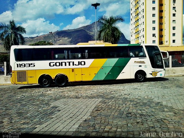 Empresa Gontijo de Transportes 11935 na cidade de Governador Valadares, Minas Gerais, Brasil, por Jaime  Quintino. ID da foto: 3511717.