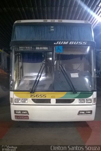 Empresa Gontijo de Transportes 15655 na cidade de Teófilo Otoni, Minas Gerais, Brasil, por Cleiton Santos Souza. Número da foto: #3515021.