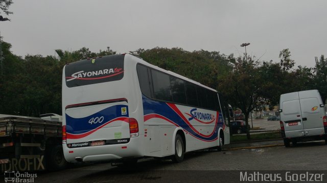 Sayonara - Auto Viação Monte Alverne 400 na cidade de Santa Cruz do Sul, Rio Grande do Sul, Brasil, por Matheus Goelzer. Número da foto: #3514935.