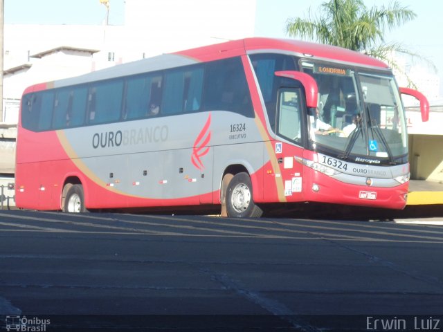 Viação Ouro Branco 16324 na cidade de Londrina, Paraná, Brasil, por Erwin  Luiz. Número da foto: #3513316.