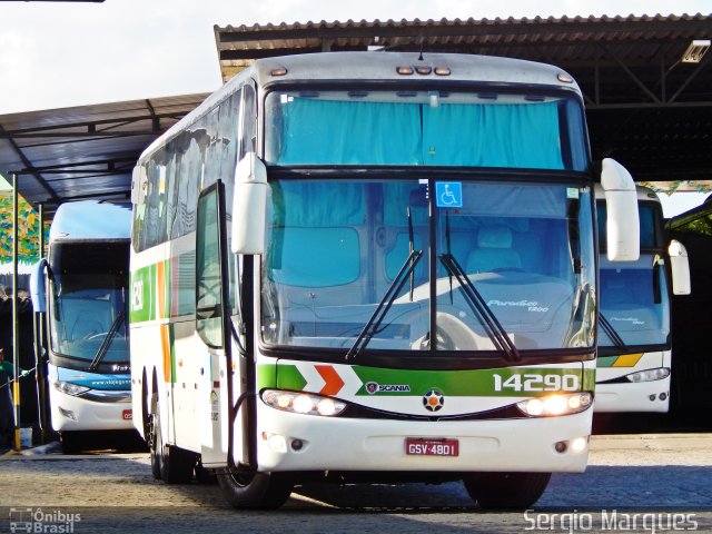 Cia. São Geraldo de Viação 14290 na cidade de Aracaju, Sergipe, Brasil, por Sergio Marques . ID da foto: 3515305.