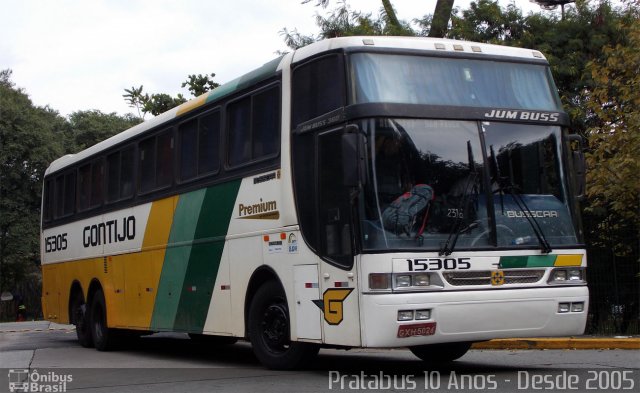 Empresa Gontijo de Transportes 15305 na cidade de São Paulo, São Paulo, Brasil, por Cristiano Soares da Silva. ID da foto: 3513533.