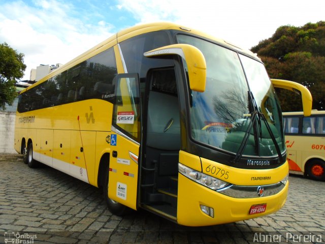 Viação Itapemirim 60795 na cidade de Ipatinga, Minas Gerais, Brasil, por Abner Pereira. Número da foto: #3513292.