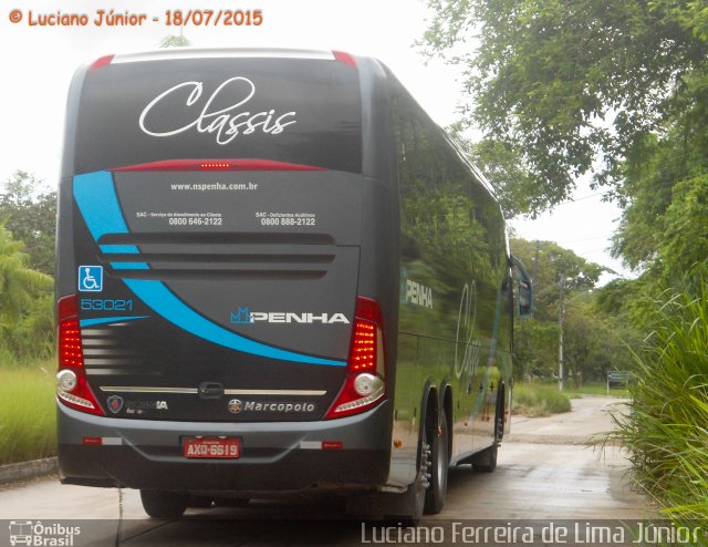 Empresa de Ônibus Nossa Senhora da Penha 53021 na cidade de Recife, Pernambuco, Brasil, por Luciano Ferreira de Lima Júnior. Número da foto: #3515263.