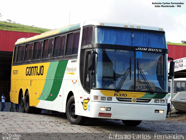 Empresa Gontijo de Transportes 15370 na cidade de João Monlevade, Minas Gerais, Brasil, por Antonio Carlos Fernandes. ID da foto: 3513573.