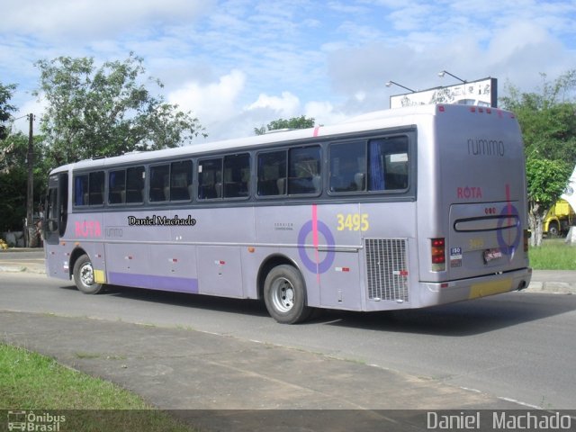 Rota Transportes Rodoviários 3495 na cidade de Ilhéus, Bahia, Brasil, por Daniel  Machado. Número da foto: #3514524.