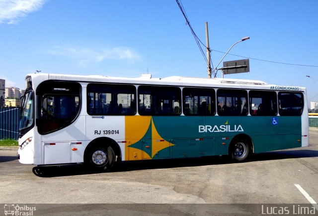 Auto Ônibus Brasília RJ 139.014 na cidade de Niterói, Rio de Janeiro, Brasil, por Lucas Lima. ID da foto: 3514366.