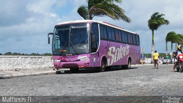 Solaris Transportes 01 na cidade de Porto Seguro, Bahia, Brasil, por Matheus Rocha Santiago. Número da foto: #3513611.