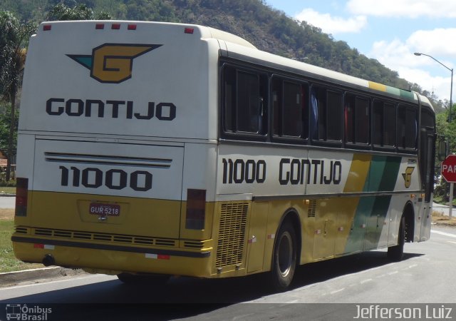 Empresa Gontijo de Transportes 11000 na cidade de Viana, Espírito Santo, Brasil, por J.  Luiz. ID da foto: 3514617.