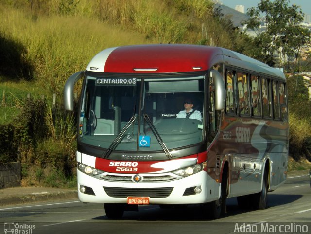 Viação Serro 26613 na cidade de Belo Horizonte, Minas Gerais, Brasil, por Adão Raimundo Marcelino. ID da foto: 3517186.