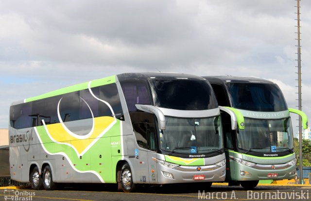 Brasil Sul Linhas Rodoviárias 2551 na cidade de Londrina, Paraná, Brasil, por Marco A.   Bornatoviski. ID da foto: 3516182.