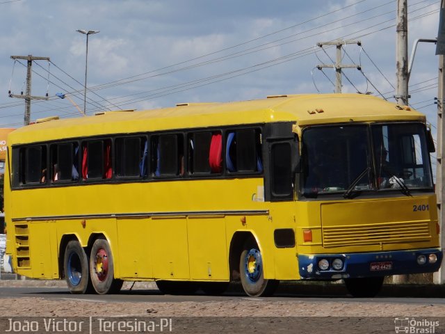 Ônibus Particulares 2401 na cidade de Teresina, Piauí, Brasil, por João Victor. ID da foto: 3517025.