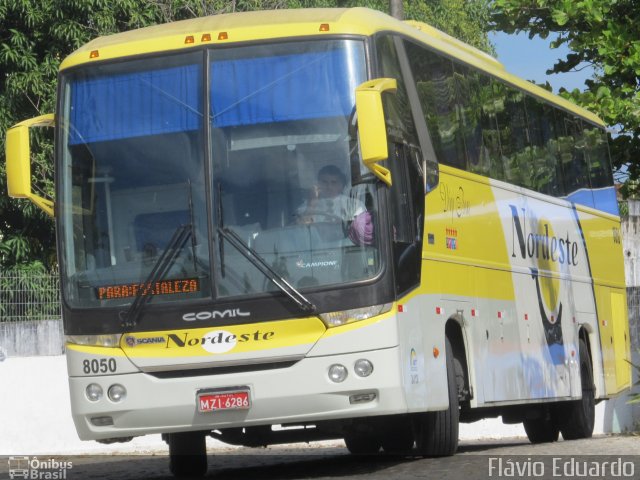 Viação Nordeste 8050 na cidade de Fortaleza, Ceará, Brasil, por Flávio Eduardo. Número da foto: #3518559.